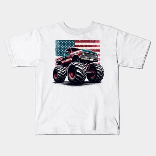 Monster Truck Kids T-Shirt